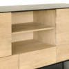 51472 Oak Blackbird sideboard detail1