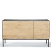 51481 Oak Blackbird sideboard 3 opening doors scaled