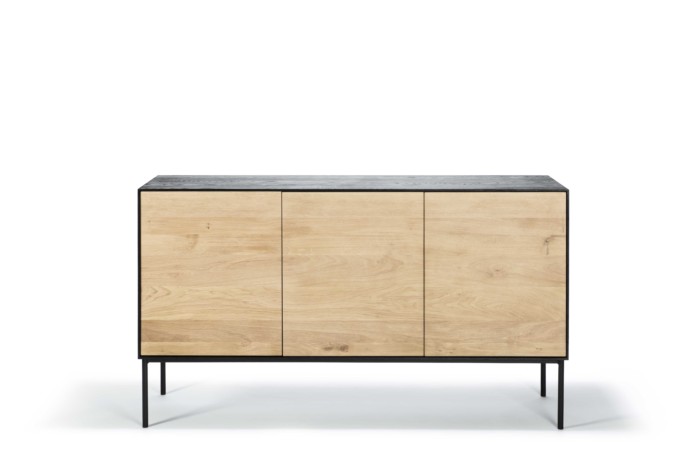 51481 Oak Blackbird sideboard 3 opening doors scaled